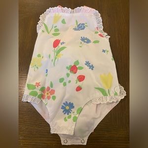 TBBC floral sunsuit